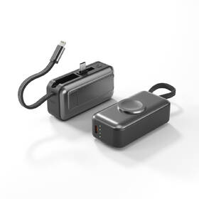 Powerbanka Spello by Epico ForcePack Mini 2in1 5000mAh, s nabíjením hodinek a stojánkem SP09 šedá

 obrázek produktu 1 z 4