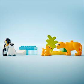 Stavebnice LEGO® DUPLO® 10442 Rodinky divokých zvířat: Tučňáci a lvi 

 obrázek produktu 6 z 9