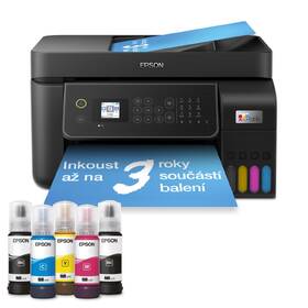 Tiskárna multifunkční Epson EcoTank L5310 černá

 obrázek produktu 1 z 16