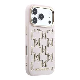 Kryt na mobil Karl Lagerfeld PU Perforated Monogram MagSafe na Apple iPhone 17 Pro růžový

 obrázek produktu 2 z 6