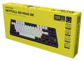 Klávesnice HATOR Skyfall 80 MAG ULTIMA 8K Wireless, US layout černá/bílá

 obrázek produktu 7 z 7