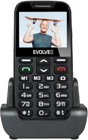 Mobilní telefon Evolveo EasyPhone XD - seniorský černý

 obrázek produktu 1 z 4