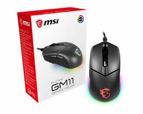 Myš MSI CLUTCH GM11 černá

 obrázek produktu 4 z 4