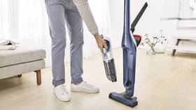 Tyčový vysavač Bosch BCH3K2851 Flexxo Gen2 28Vmax, Serie 4 modrá barva
