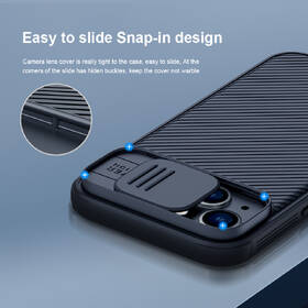 Kryt na mobil Nillkin CamShield PRO Magnetic na Apple iPhone 14 Plus modrý

 obrázek produktu 4 z 5