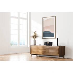 Anténa pokojová Hama DAB/FM černá barva
