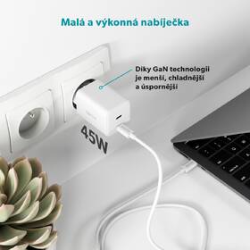 Nabíječka do sítě Epico UltraBoost GaN 45W 2x USB-C bílá

 obrázek produktu 4 z 6