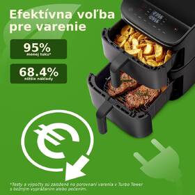Fritéza horkovzdušná COSORI Turbo Tower 10,8 l černá

 obrázek produktu 17 z 19