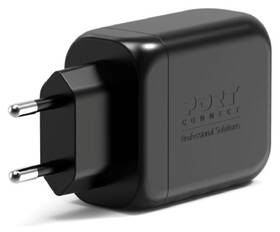 Napájecí adaptér PORT CONNECT GaN2 Essentiel 65W, PD a USB-A QC černý

 obrázek produktu 3 z 4