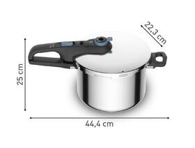 Tlakový hrnec Tefal P2580701, 6 l nerez

 obrázek produktu 2 z 16