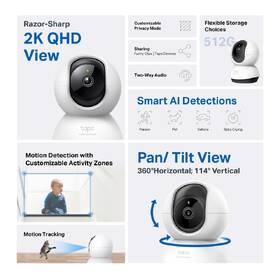 IP kamera TP-Link Tapo C220 bílá

 obrázek produktu 1 z 7