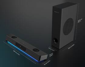 Soundbar Creative Sound Blaster KATANA V2X černý

 obrázek produktu 5 z 9