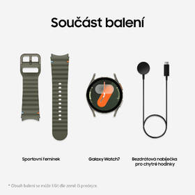Chytré hodinky Samsung Galaxy Watch7 40 mm zelené

 obrázek produktu 23 z 29