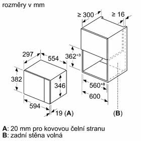 Mikrovlnná trouba Siemens BF525LMB1 černá barva
