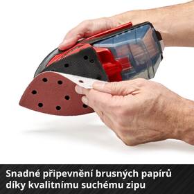 Vibrační bruska Einhell TE-OS 18/150 Li (bez baterie) 4460708 

 obrázek produktu 6 z 10