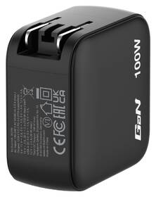 Cestovní adaptér Verbatim Mini GaN LCD, 2x USB-C PD 100 W, 1x USB-A QC 3.0, černá černý

 obrázek produktu 4 z 10