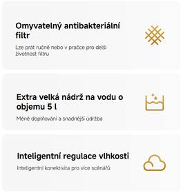 Zvlhčovač vzduchu Xiaomi Mijia Smart Evaporative Humidifier Pro bílý

 obrázek produktu 8 z 15