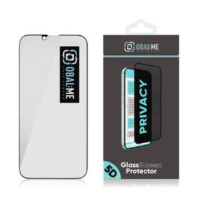 Tvrzené sklo Obal:Me Privacy 5D na Apple iPhone 13/13 Pro/14/16e černé

 obrázek produktu 2 z 3
