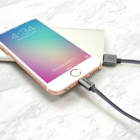 Kabel ADATA Sync & Charge USB/Lightning, 1m, MFi, opletený titanium

 obrázek produktu 5 z 7