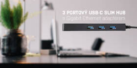 USB Hub i-tec USB-C/3x USB 3.0 + LAN černý

 obrázek produktu 6 z 6