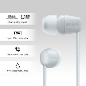 Sluchátka Sony WI-C100 bílá

 obrázek produktu 5 z 5