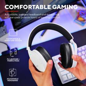 Headset Trust GXT 490W FAYZO, USB bílý

 obrázek produktu 9 z 14