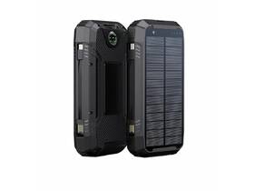 Powerbanka WG 20000 mAh, solární se svítilnou a kompasem černá

 obrázek produktu 1 z 7
