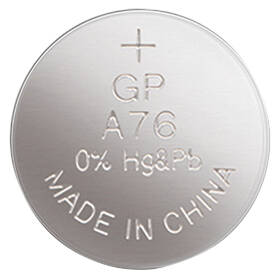 Baterie alkalická GP LR44, A76F, blistr 2ks 

 obrázek produktu 1 z 1
