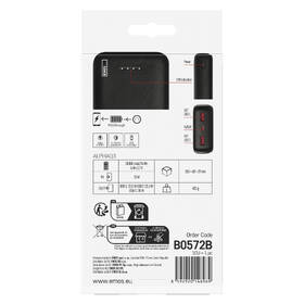 Powerbanka EMOS AlphaQ3, 22,5W, 20000 mAh černá

 obrázek produktu 14 z 14