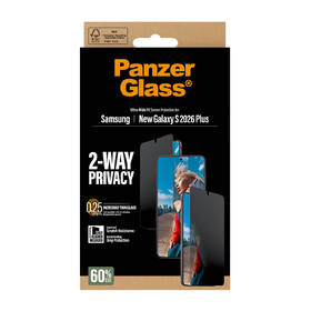Tvrzené sklo PanzerGlass Privacy na Samsung Galaxy S26+ s instalačním rámečkem 

 obrázek produktu 5 z 11
