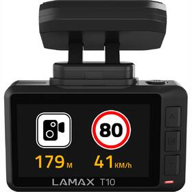 Autokamera LAMAX T10 4K GPS (s hlášením radarů) černá barva
