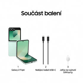 Mobilní telefon Samsung Galaxy Z Flip6 5G 12 GB / 256 GB zelený

 obrázek produktu 7 z 33