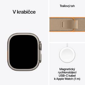 Chytré hodinky Apple GPS + Cellular 49 mm přírodní titan, pískový trailový tah - M/L 

 obrázek produktu 6 z 6