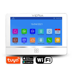 Dveřní videotelefon VERIA 8277B-W + vstupní stanice VERIA 831 bílý

 obrázek produktu 1 z 3
