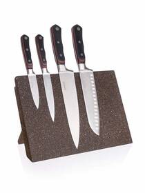 Blok na nože BANQUET Granite Brown 30 x 21,5 cm, magnet 

 obrázek produktu 4 z 6