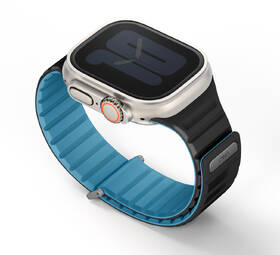 Řemínek Uniq Revix Evo Reversible Magnetic na Apple Watch 42/44/45/49mm černá barva
