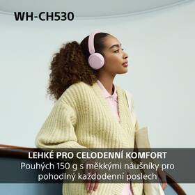 Sluchátka Sony WH-CH530 růžová

 obrázek produktu 12 z 14