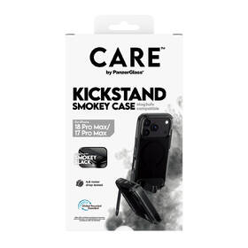 Kryt na mobil PanzerGlass CARE na Apple iPhone 18 Pro Max / 17 Pro Max KickStand Smokey MagSafe černý

 obrázek produktu 4 z 4