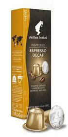 Kapsle pro espressa Julius Meinl Inspresso Espresso Decaf, 10x 5,4 g 

 obrázek produktu 1 z 1