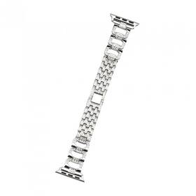 Řemínek WG chain, kovový, na Apple Watch 42/44/45/49 mm + adapter stříbrný

 obrázek produktu 3 z 4