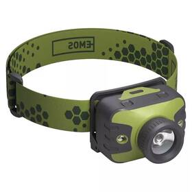 Čelovka EMOS P3539, CREE LED, 330 lm, 200 m, 3x AAA 

 obrázek produktu 2 z 10