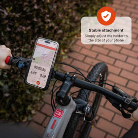 Držák na mobil FIXED Bikee Plus černý

 obrázek produktu 5 z 7
