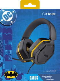 Headset Trust GXT 492BM Carus Batman černý

 obrázek produktu 5 z 13