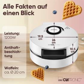 Vaflovač Clatronic WA 3832 černý

 obrázek produktu 13 z 13