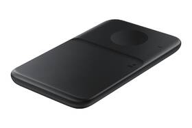 Bezdrátová nabíječka Samsung Duo Pad, 9W, bez kabelu černá

 obrázek produktu 2 z 5