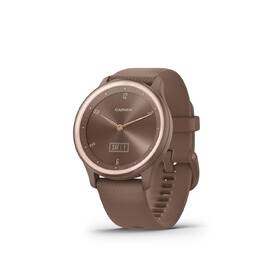 Chytré hodinky Garmin vívomove Sport - Peach Gold / Cocoa Silicone Band 

 obrázek produktu 3 z 7