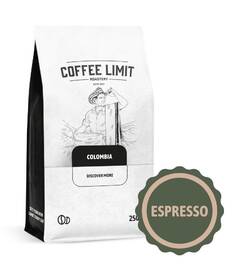 Káva zrnková COFFEE LIMIT Colombia Supremo 250 g 

 obrázek produktu 1 z 1