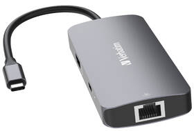 USB Hub Verbatim USB-C Pro Multiport 5 Port stříbrný

 obrázek produktu 1 z 4