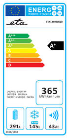 Americká lednice ETA 138990020 černá

 obrázek produktu 1 z 6