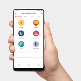 Chytrá žárovka Xiaomi Mi Smart Bulb, 9W, E27 

 obrázek produktu 3 z 7